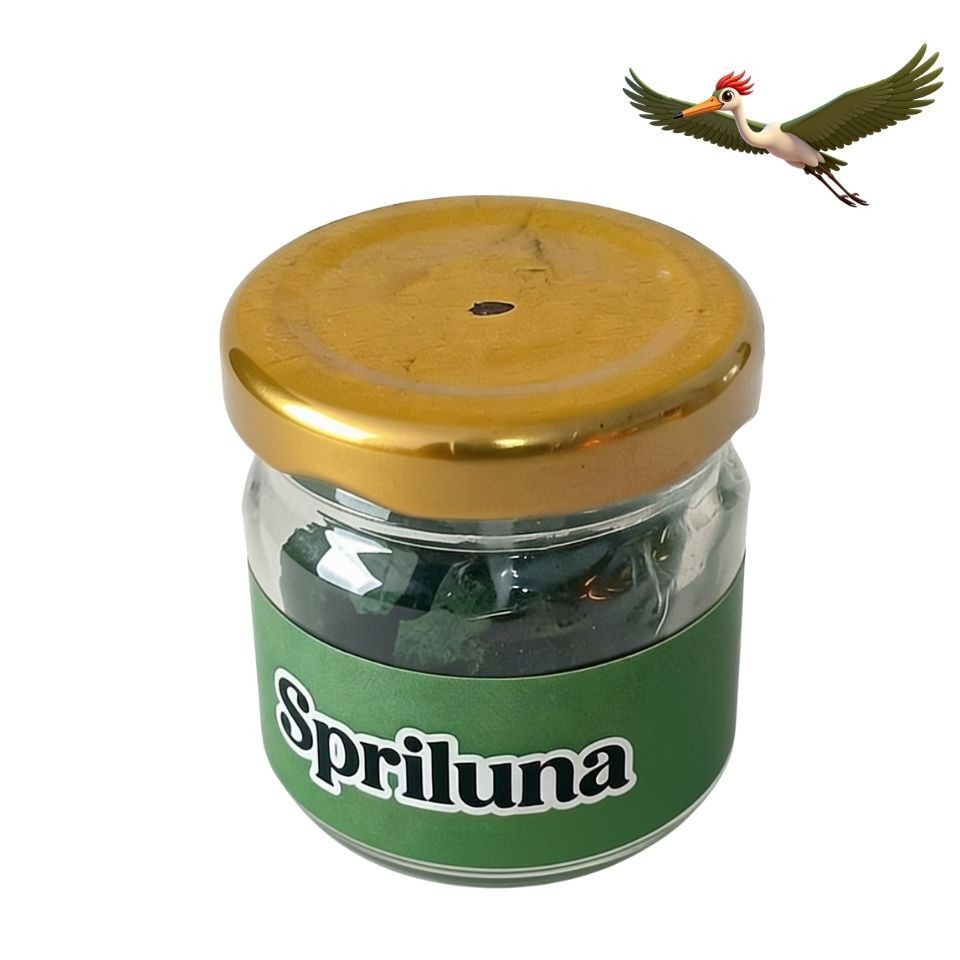 Toz Spirulina - Cam Kavanoz