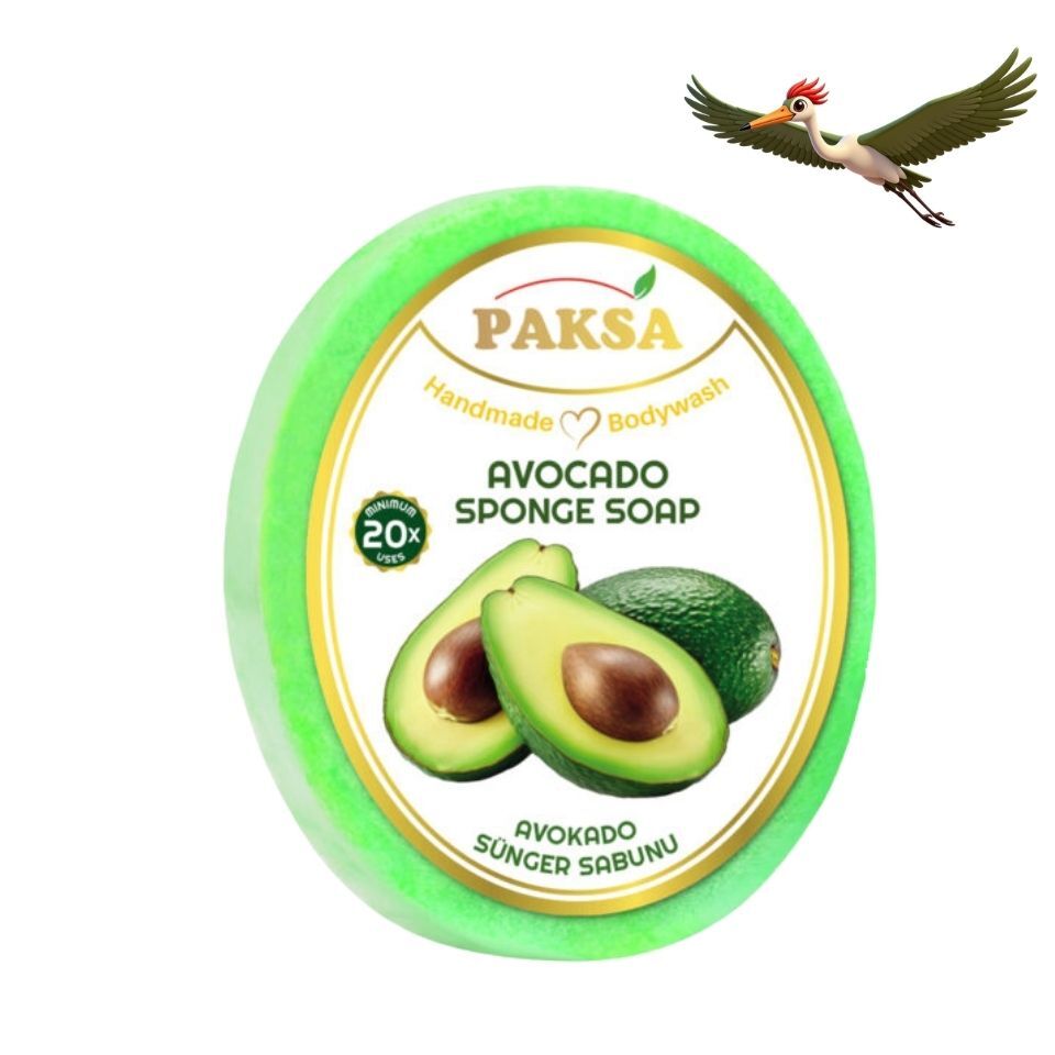 Paksa Avokado Sünger Sabunu - 130 Gr.