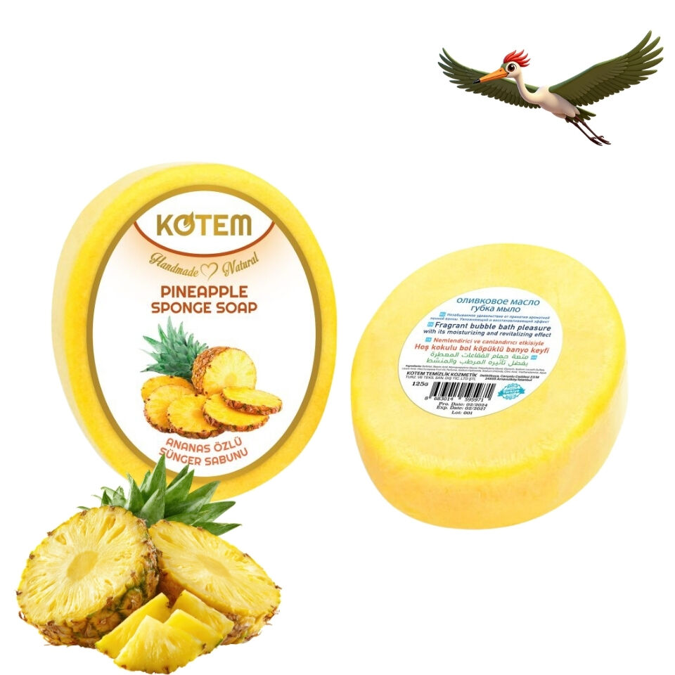 Paksa Ananas Sünger Sabunu - 130 Gr.