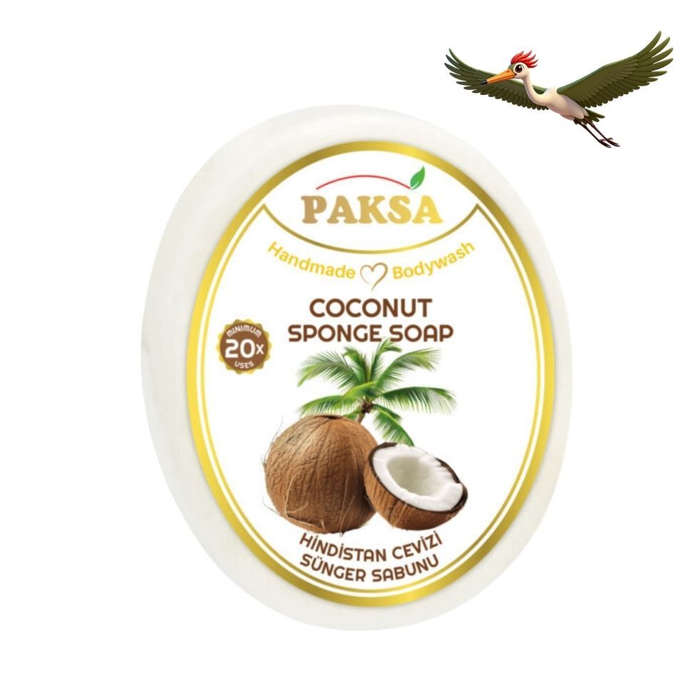 Paksa Hindistan Cevizi Sünger Sabunu - 130 Gr.