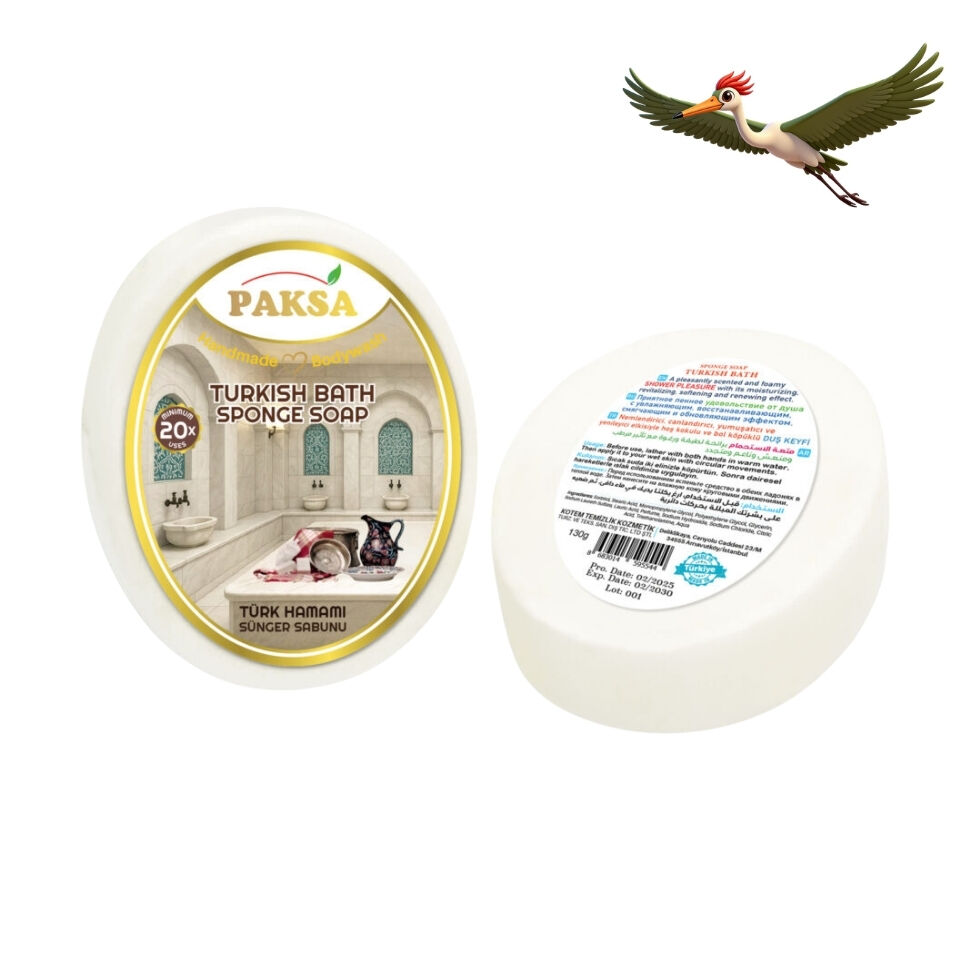 Paksa Hamam Sünger Sabunu - 130 Gr.