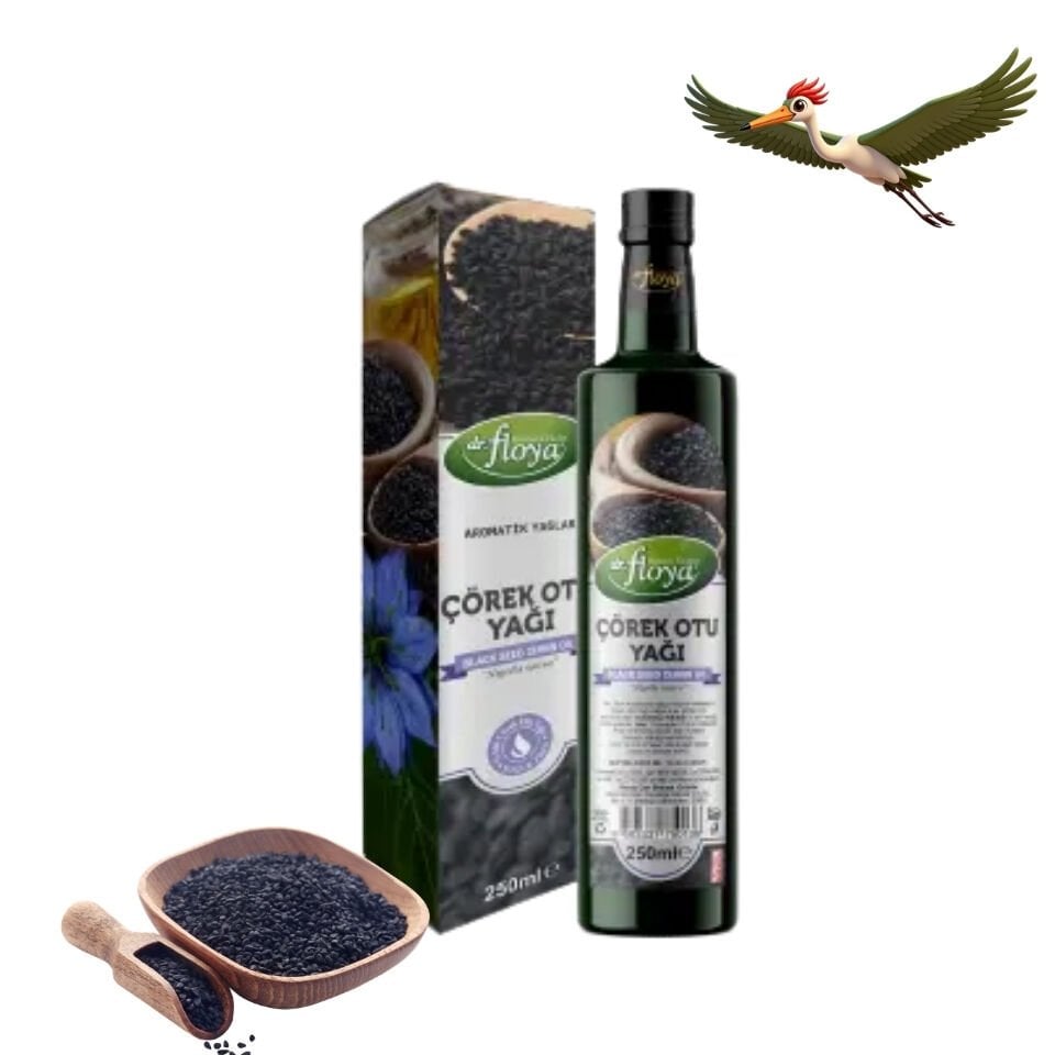 Dr. Floya Çörek Otu Yağı - 250 ml.