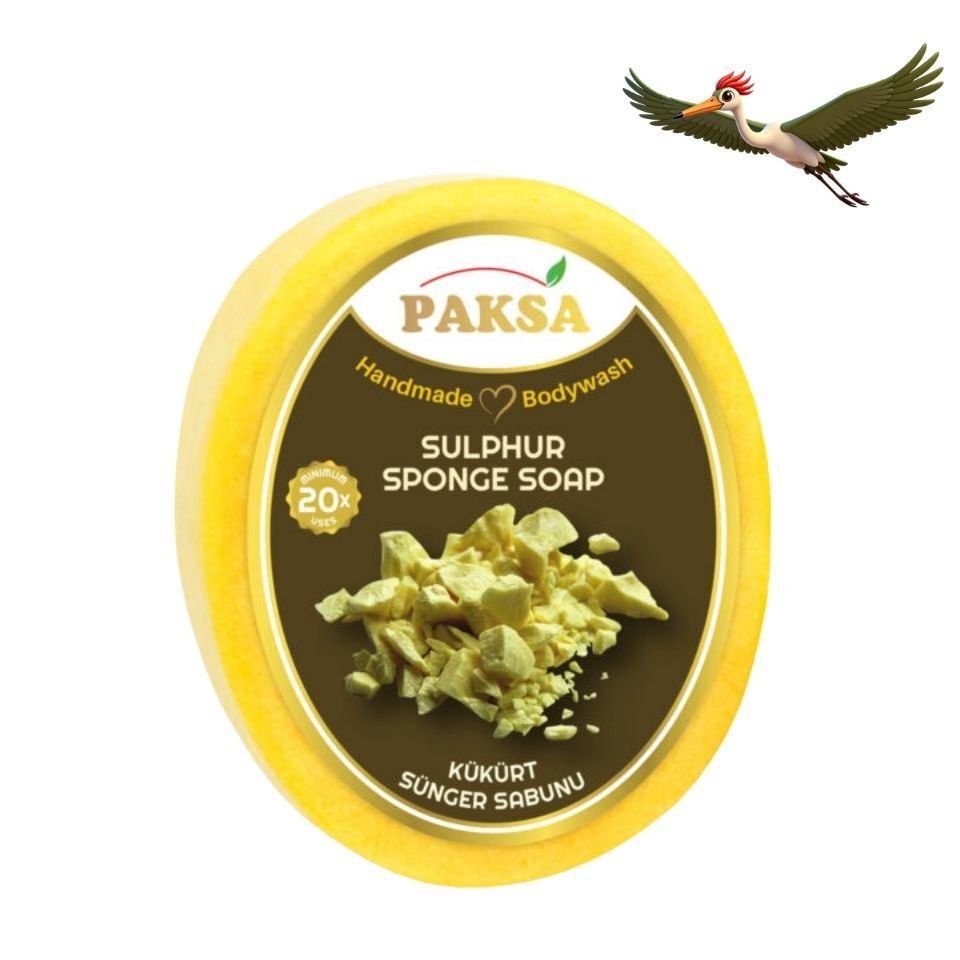 Paksa Kükürt Sünger Sabunu - 130 Gr.
