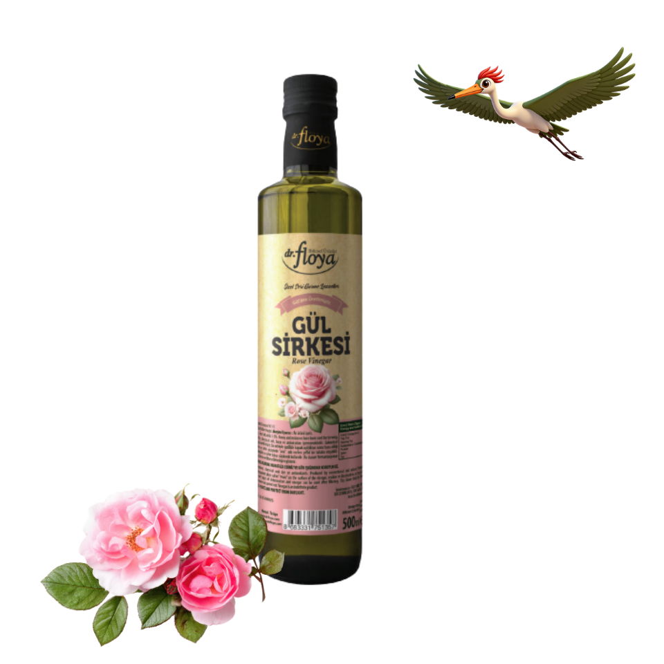 Dr. Floya Gül Sirkesi - 500 ml.