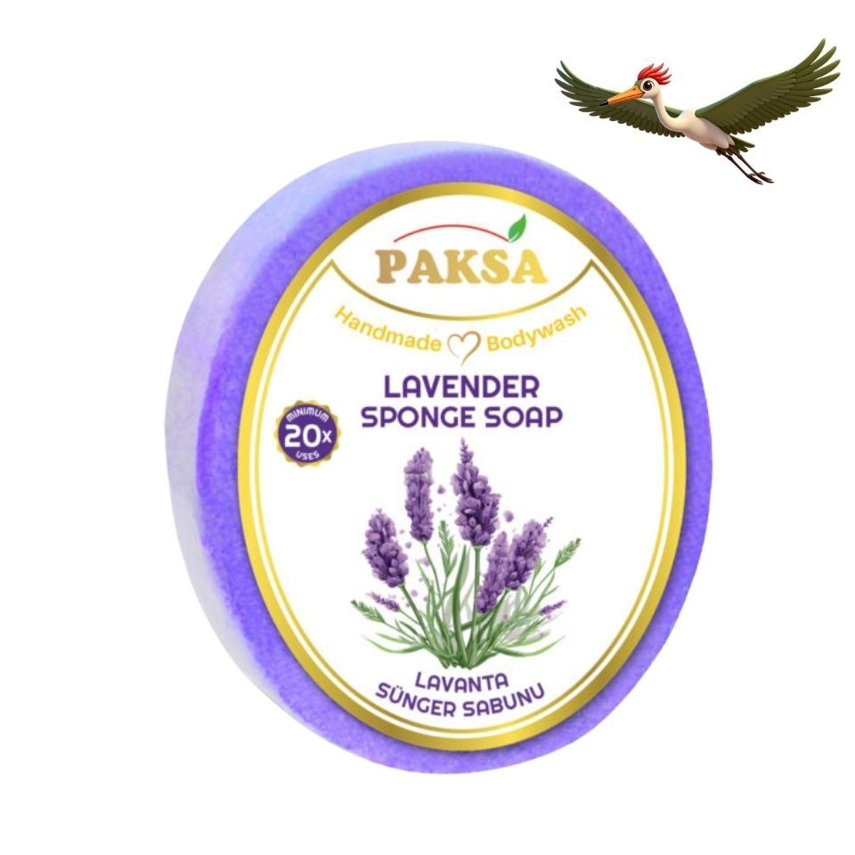 Paksa Lavanta Sünger Sabunu - 130 Gr.