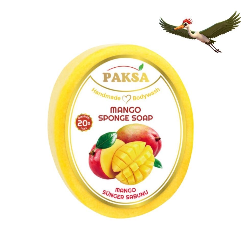 Paksa Mango Sünger Sabunu - 130 Gr.