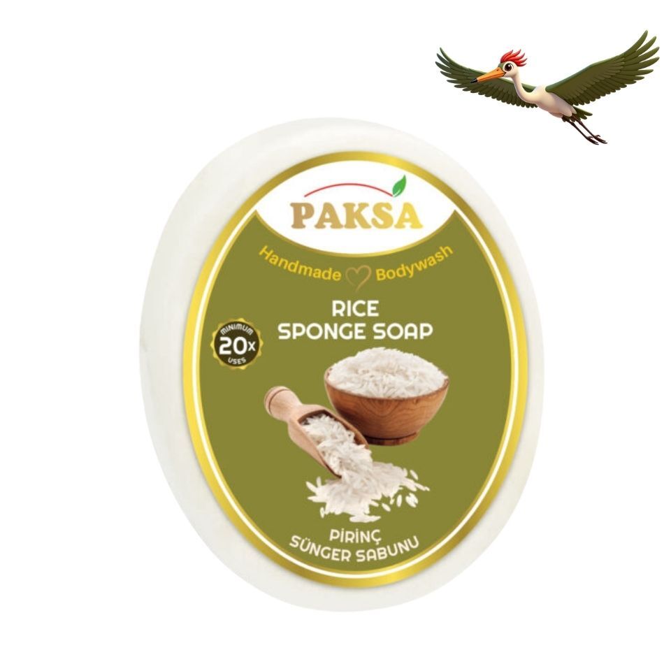 Paksa Pirinç Sünger Sabunu - 130 Gr.