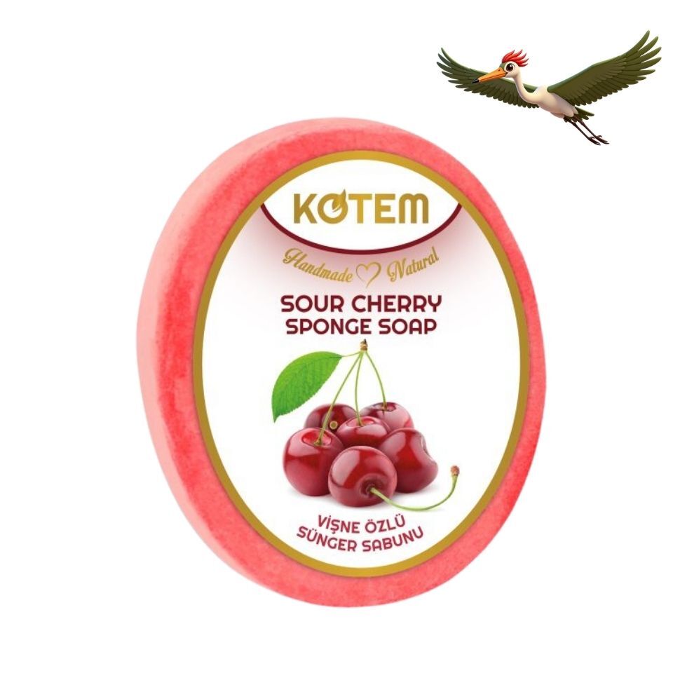Paksa Vişne Sünger Sabunu - 130 Gr.