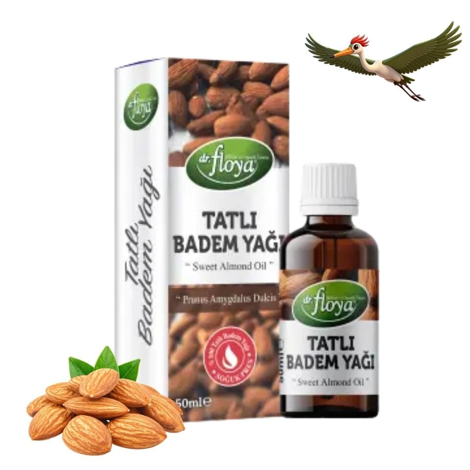 Dr. Floya Tatlı Badem Yağı - 50 ml.