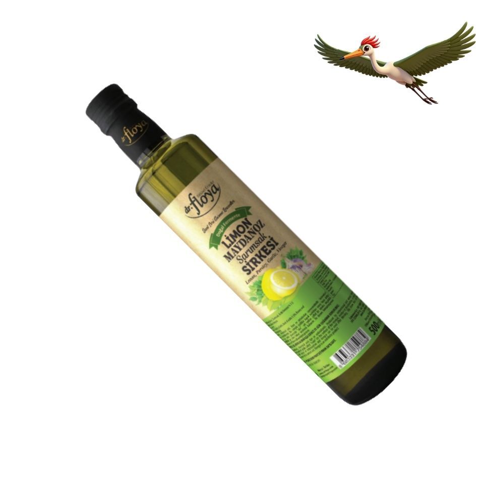 Dr. Floya Limon Maydanoz Sarımsak Sirkesi - 500 ml.