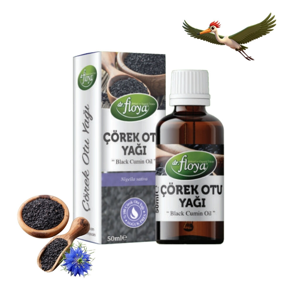 Dr. Floya Çörek Otu Yağı - 50 ml.