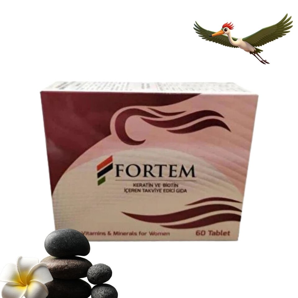 Fortem Biotin ve Çinko Karışımlı Takviye Tablet - Kadın - 60 Tablet