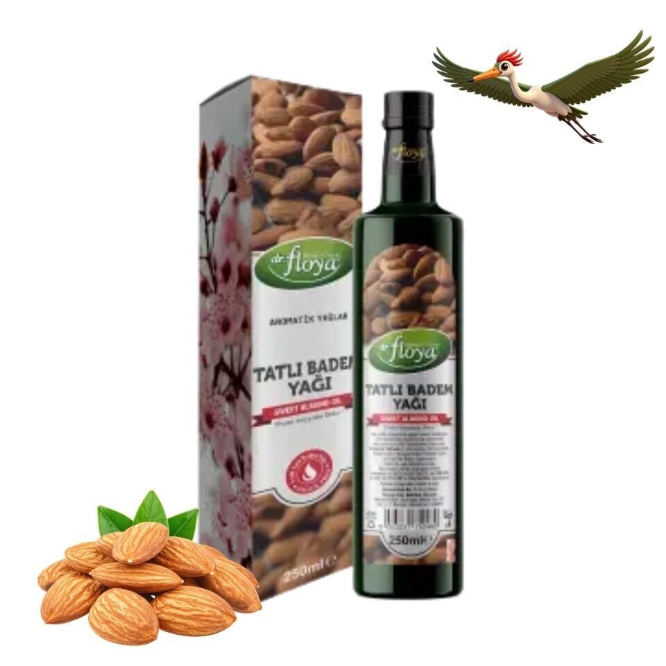 Dr. Floya Tatlı Badem Yağı - 250 ml.