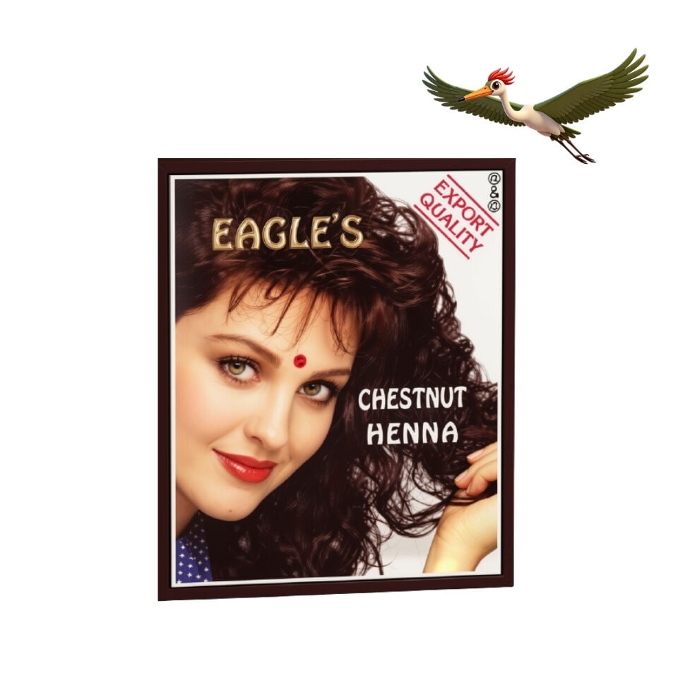 Eagles Hint Kınası - Kestane - 6'lı Paket