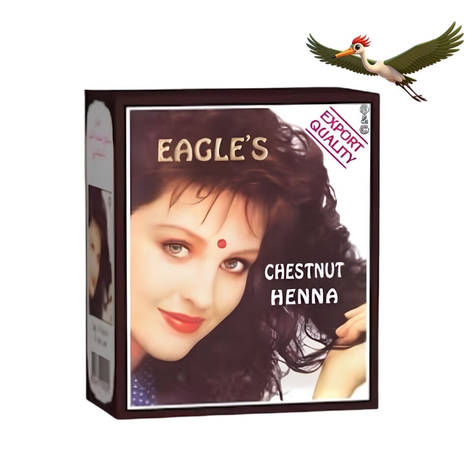 Eagles Hint Kınası - Kestane - 6'lı Paket