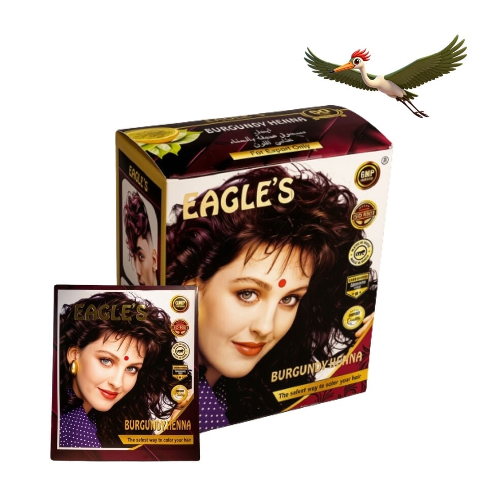 Eagles Hint Kınası - Burgundy - 6'lı Paket