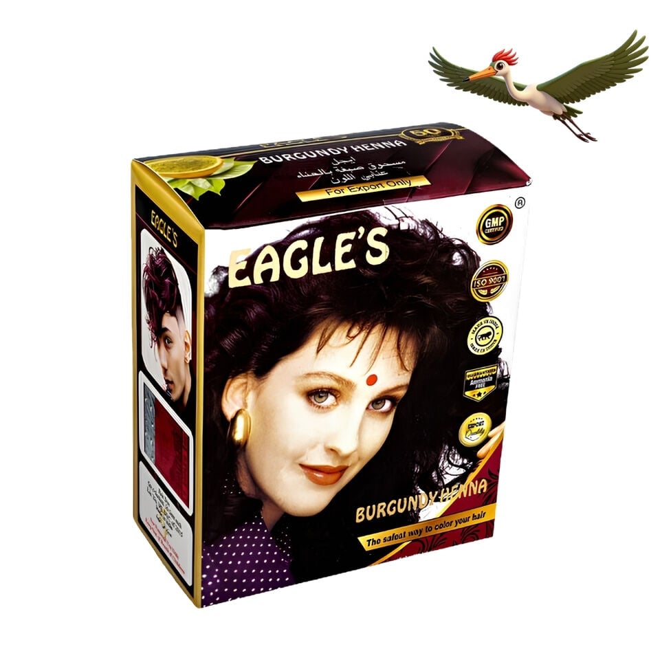 Eagles Hint Kınası - Burgundy - 6'lı Paket