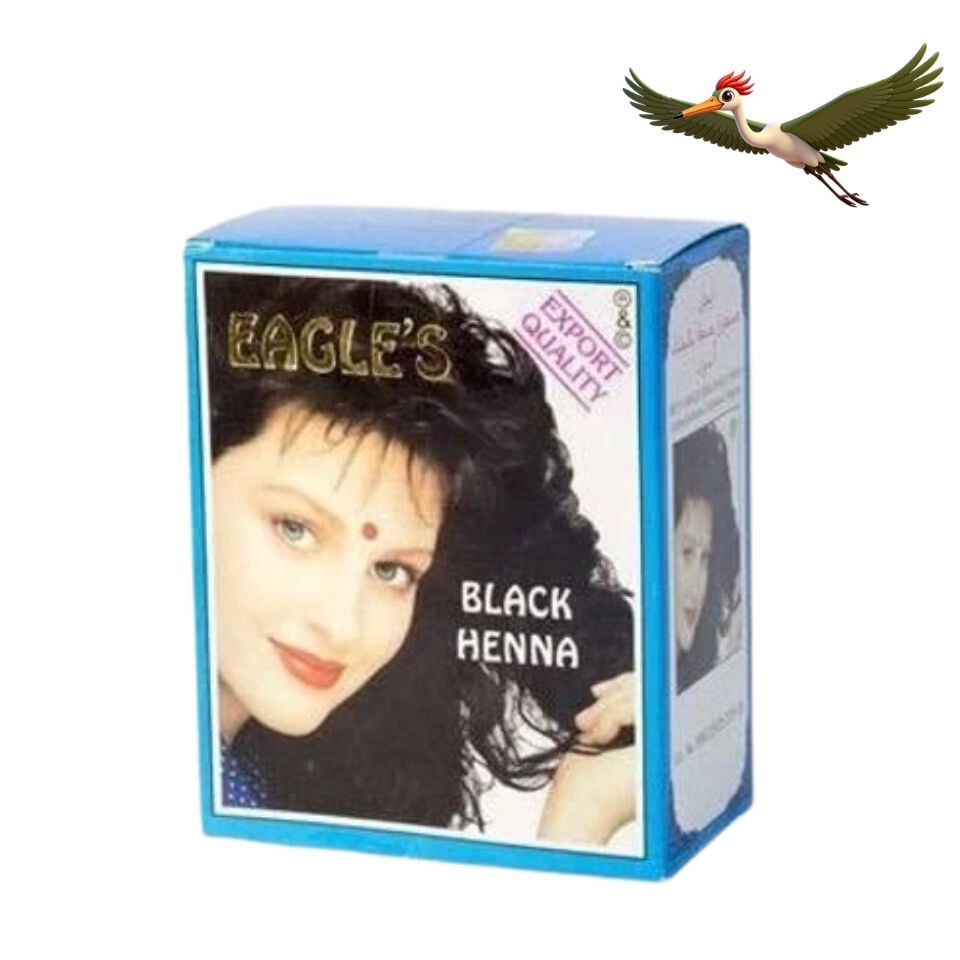 Eagles Hint Kınası - Siyah - 6'lı Paket
