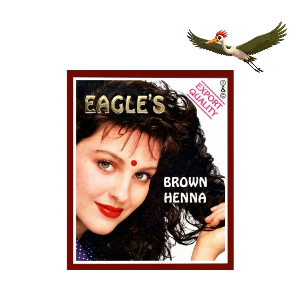 Eagles Hint Kınası - Kahve - 6'lı Paket