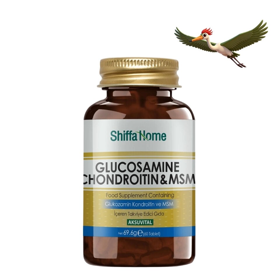 Shiffa Home Glukozamin Chondroitin & MSM 60 Tablet