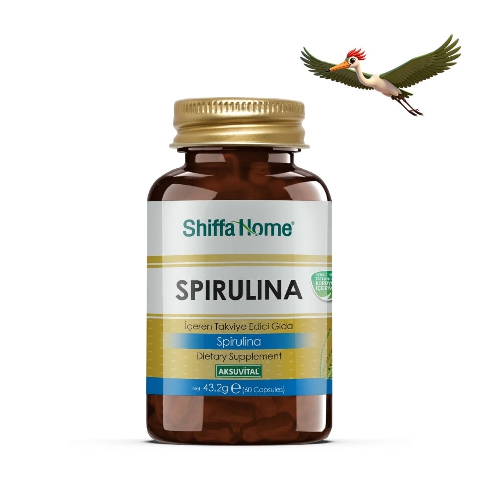 Shiffa Home Spirulina 60 Kapsül