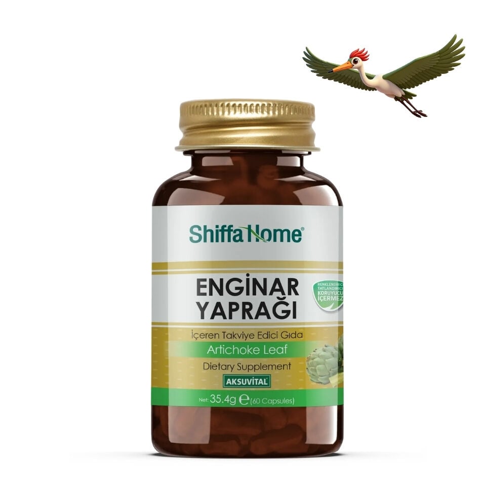 Shiffa Home Enginar Yaprağı 60 Kapsül