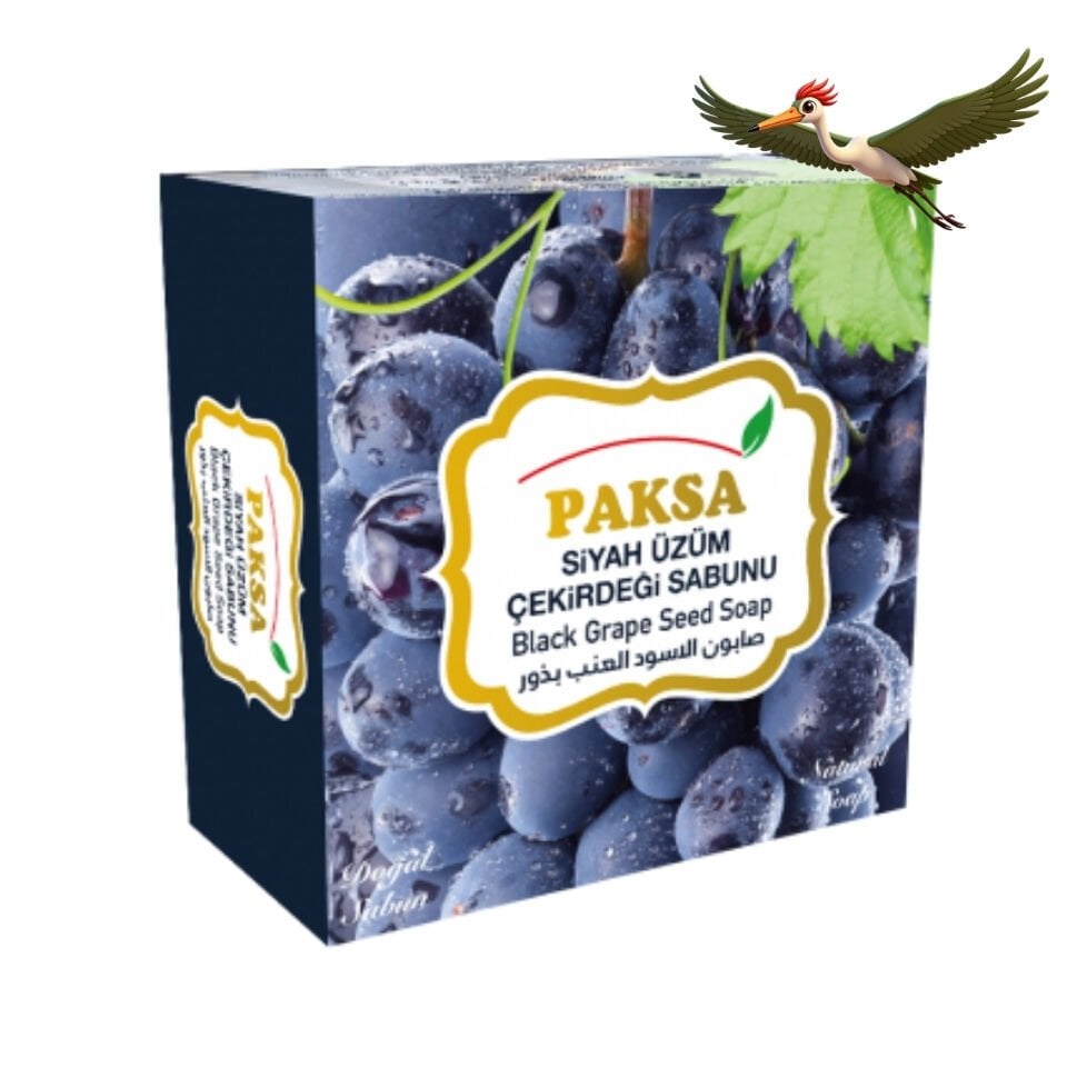 Paksa Siyah Üzüm Çekirdeği Sabunu - 125 Gr.