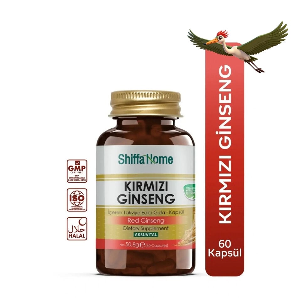 Shiffa Home Kırmızı Ginseng 60 Kapsül