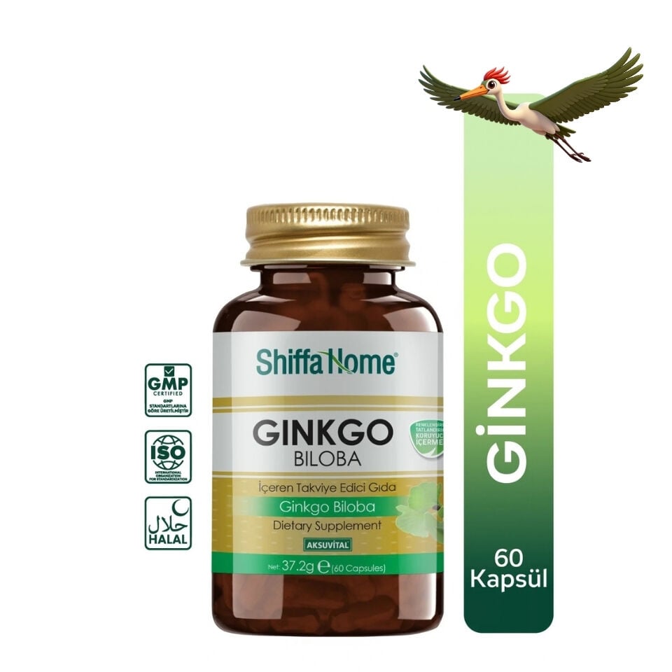 Shiffa Home Ginkgo Biloba 60 Kapsül