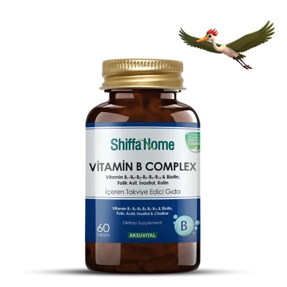 Shiffa Home B Vitamini Complex - 60 Tablet