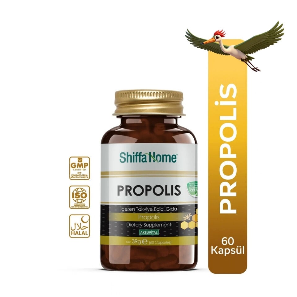 Shiffa Home Propolis 60 Kapsül