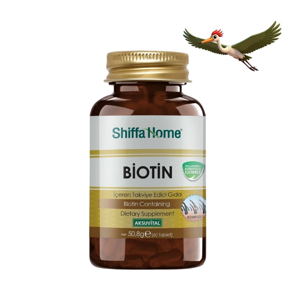 Shiffa Home Biotin 60 Tablet - 847 mg
