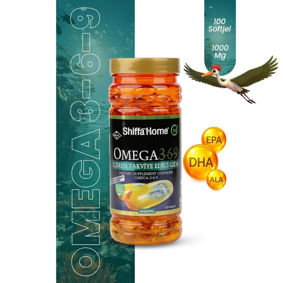Shiffa Home Omega 3 6 9 - 100 Softjel