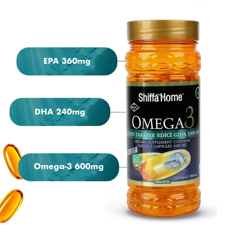 Shiffa Home Omega 3 - 1000 mg 100 Softjel