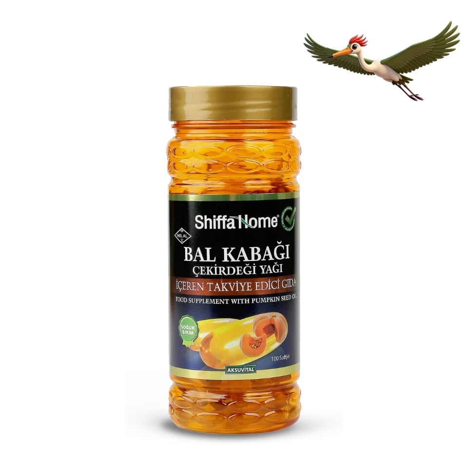 Shiffa Home Bal Kabağı Çekirdeği Yağı 100 Softjel