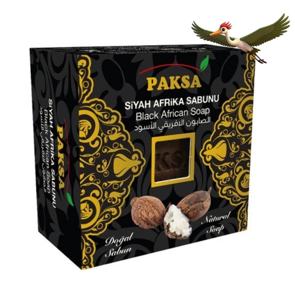 Paksa Siyah Afrika Sabunu - 125 Gr.