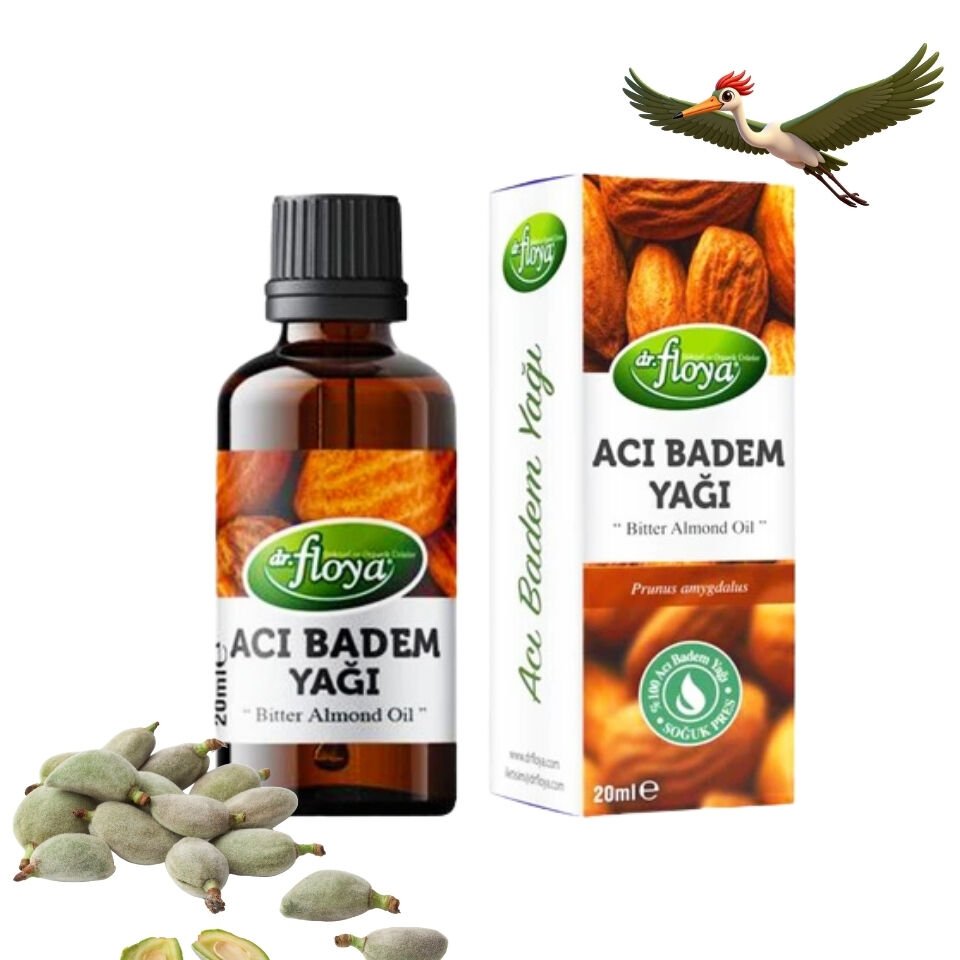Dr. Floya Acı Badem Yağı - 20 ml.