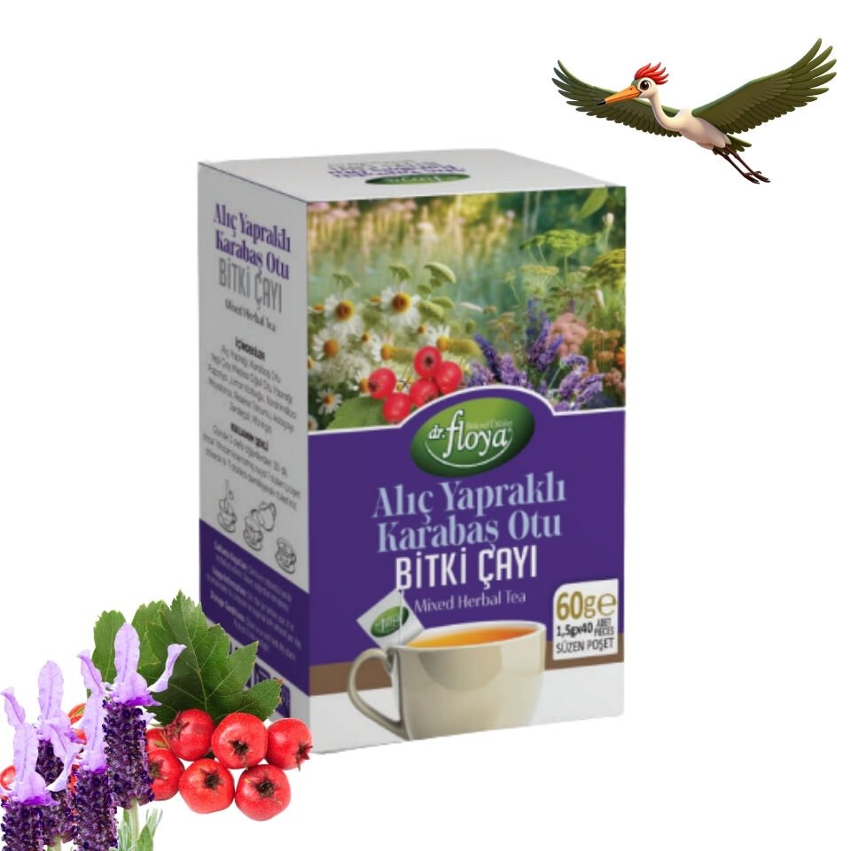 Dr. Floya Alıç Yapraklı Karabaş Otu Çayı - 60 Gr.