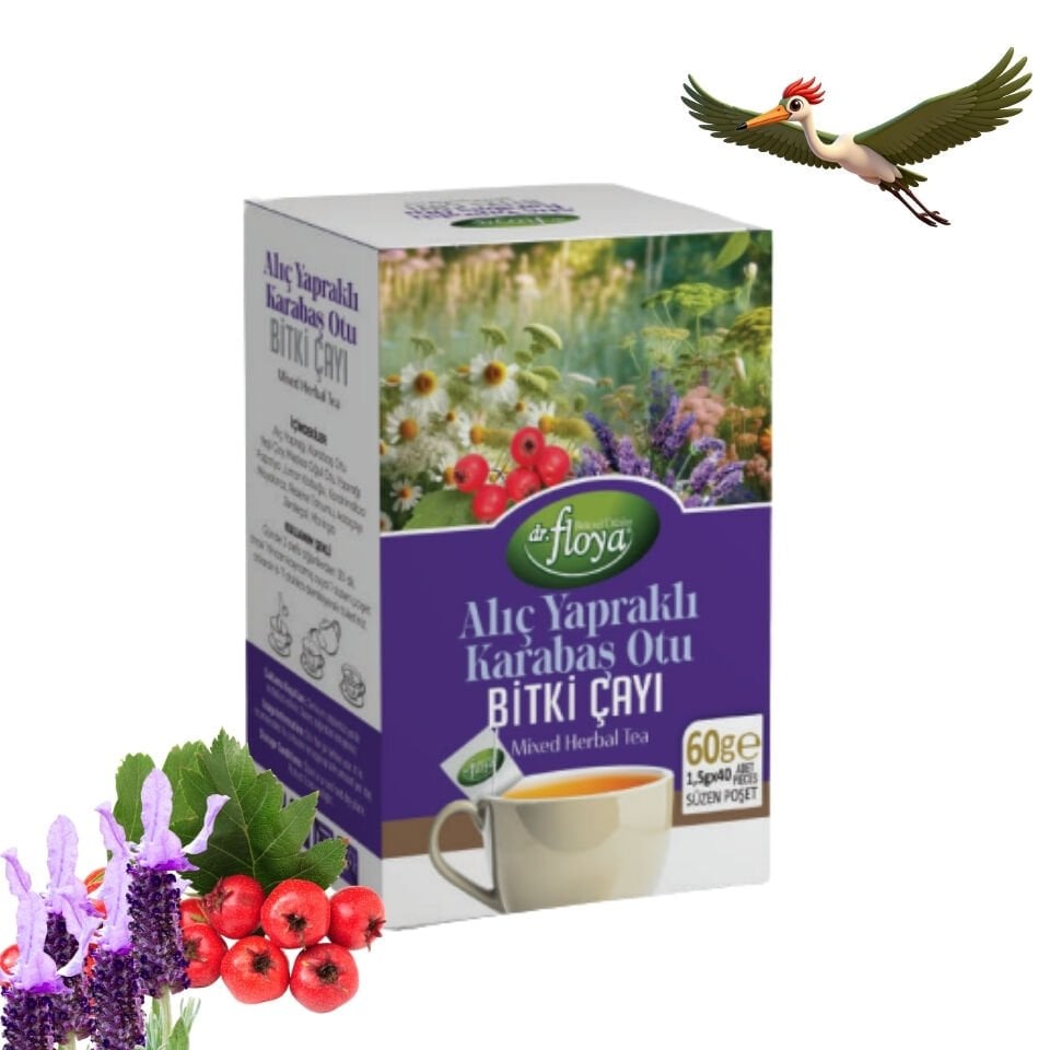 Dr. Floya Alıç Yapraklı Karabaş Otu Çayı - 60 Gr.