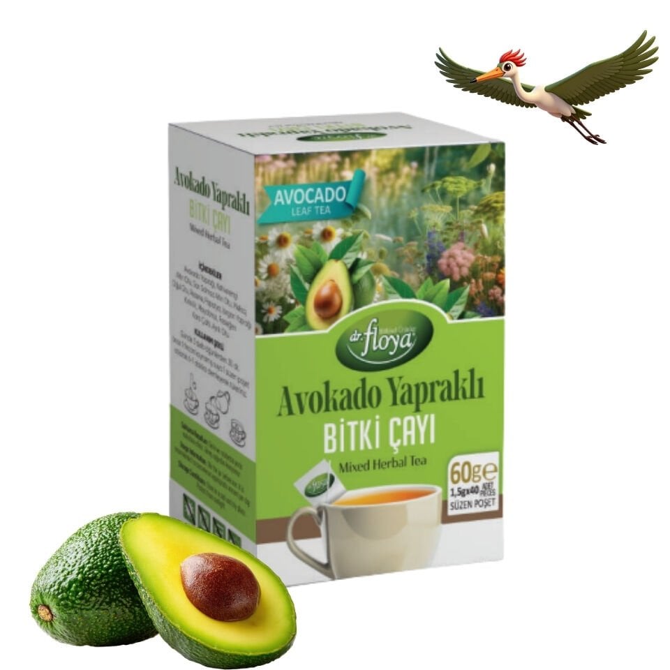 Dr. Floya Avokado Yapraklı Bitki Çayı - 60 Gr.