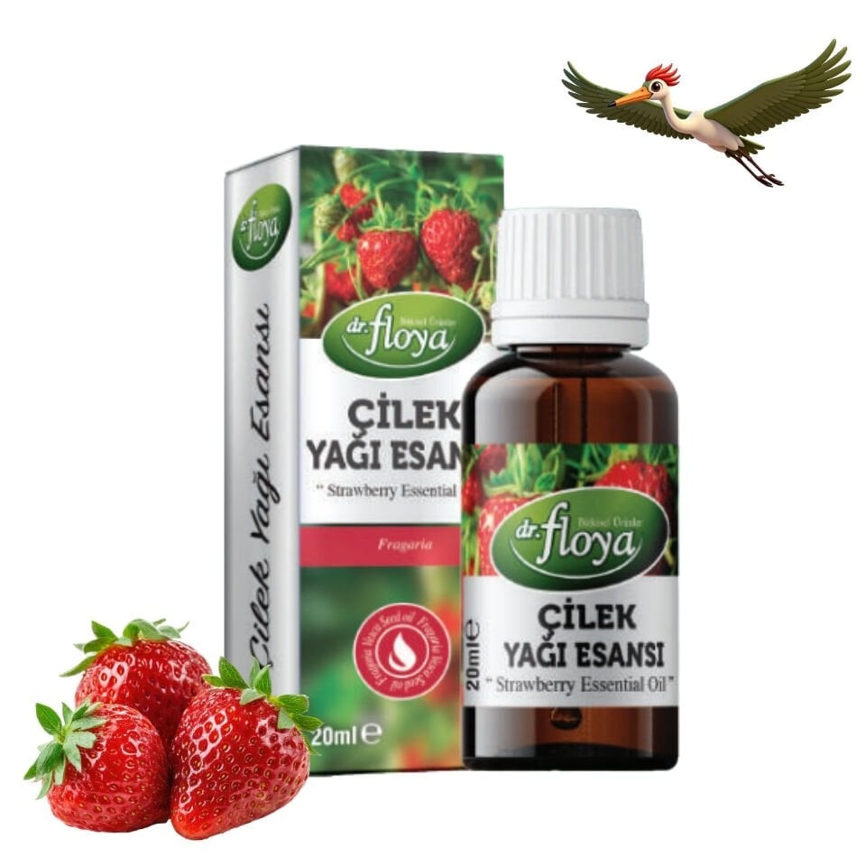 Dr. Floya Çilek Yağı Esansı - 20 ml.