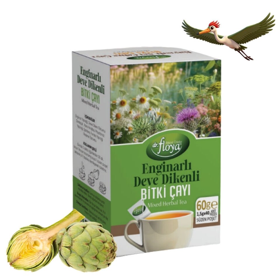 Dr. Floya Enginarlı Deve Dikenli Bitki Çayı - 60 Gr.