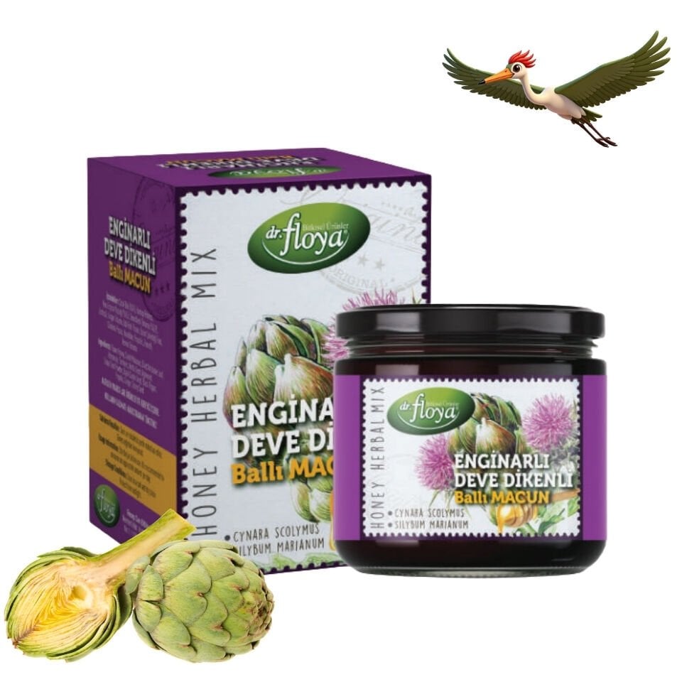 Dr. Floya Enginarlı Devedikenli Ballı Macun - 340 Gr.