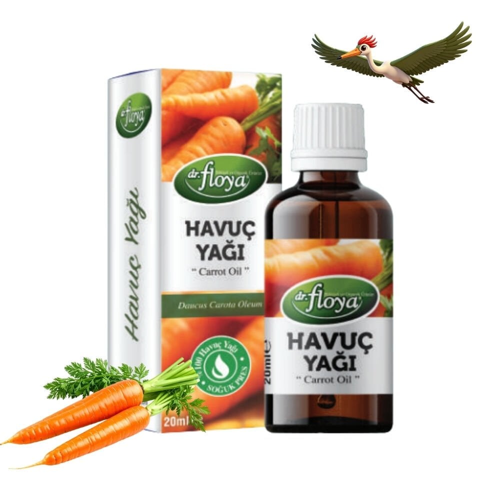 Dr. Floya Havuç Yağı - 20 ml.