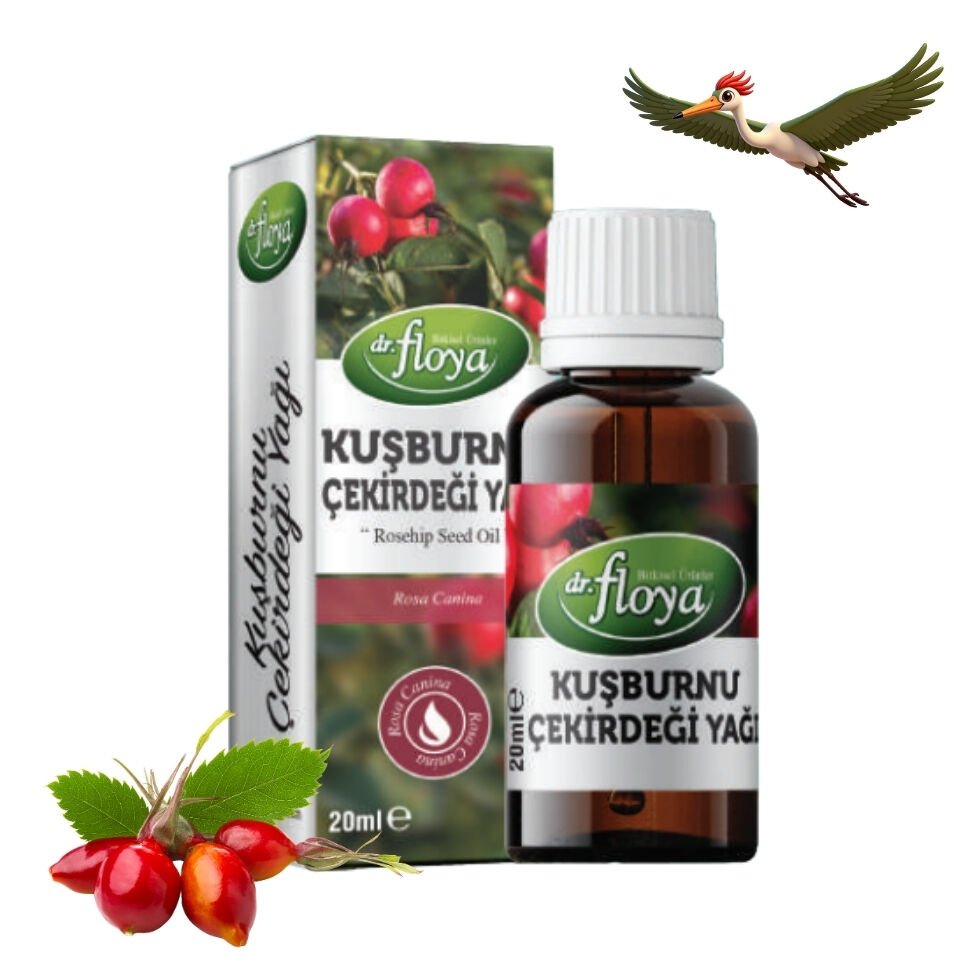 Dr. Floya Kuşburnu Çekirdeği Yağı - 20 ml.