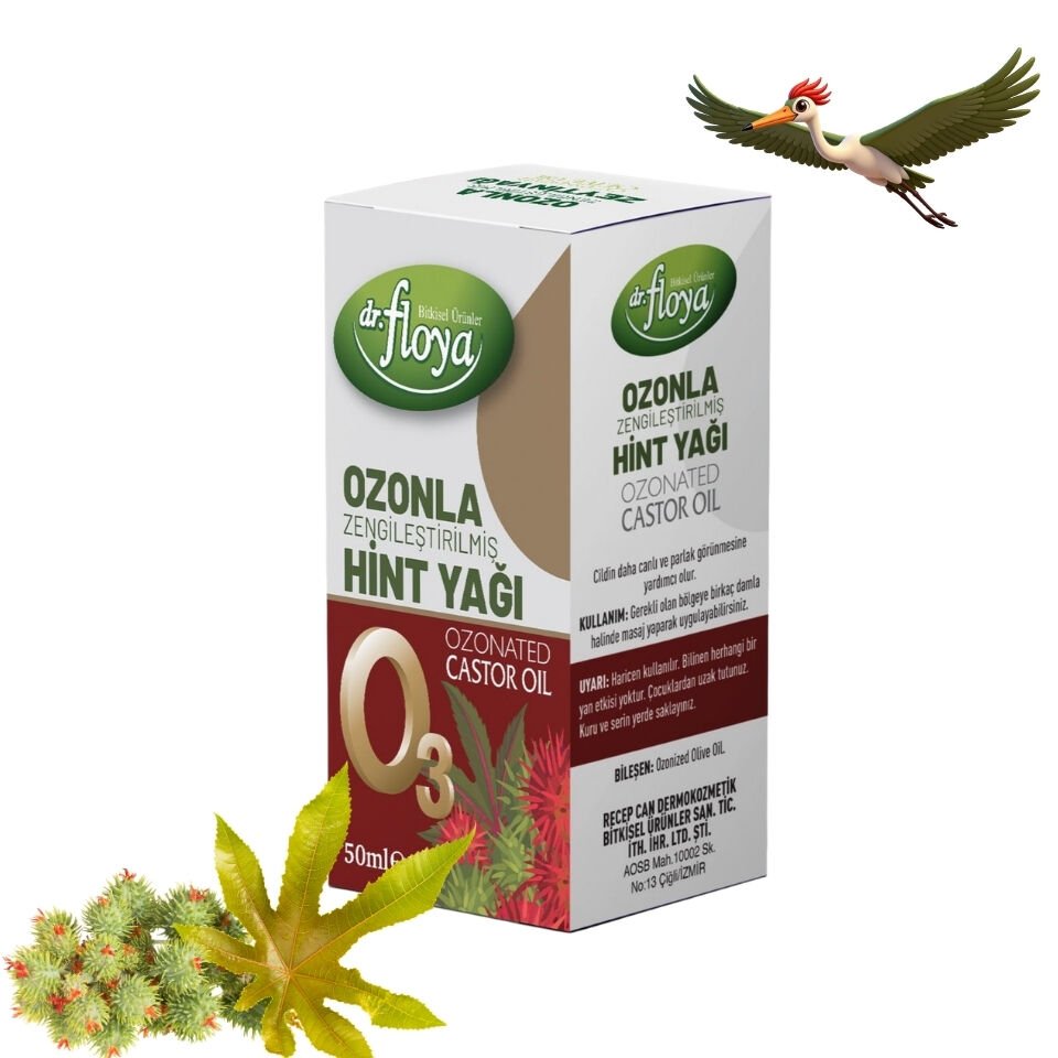 Ozonla Zenginleştirilmiş Hint Yağı - 50 ml.