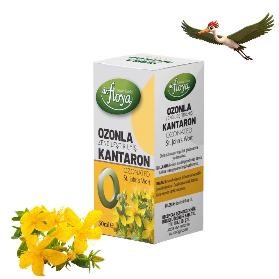 Dr. Floya Ozonla Zenginleştirilmiş Kantaron Yağı - 50 ml.