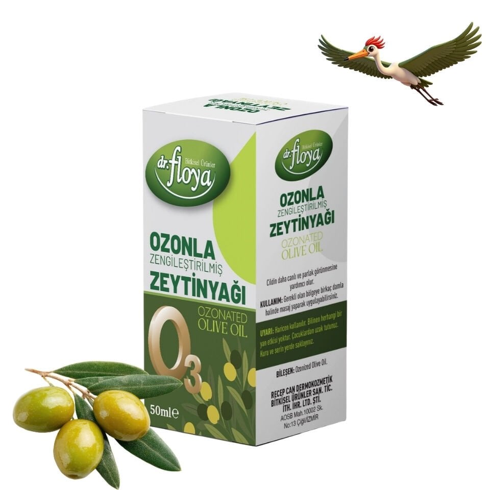 Dr. Floya Ozonla Zenginleştirilmiş Zeytinyağı - 50 ml.