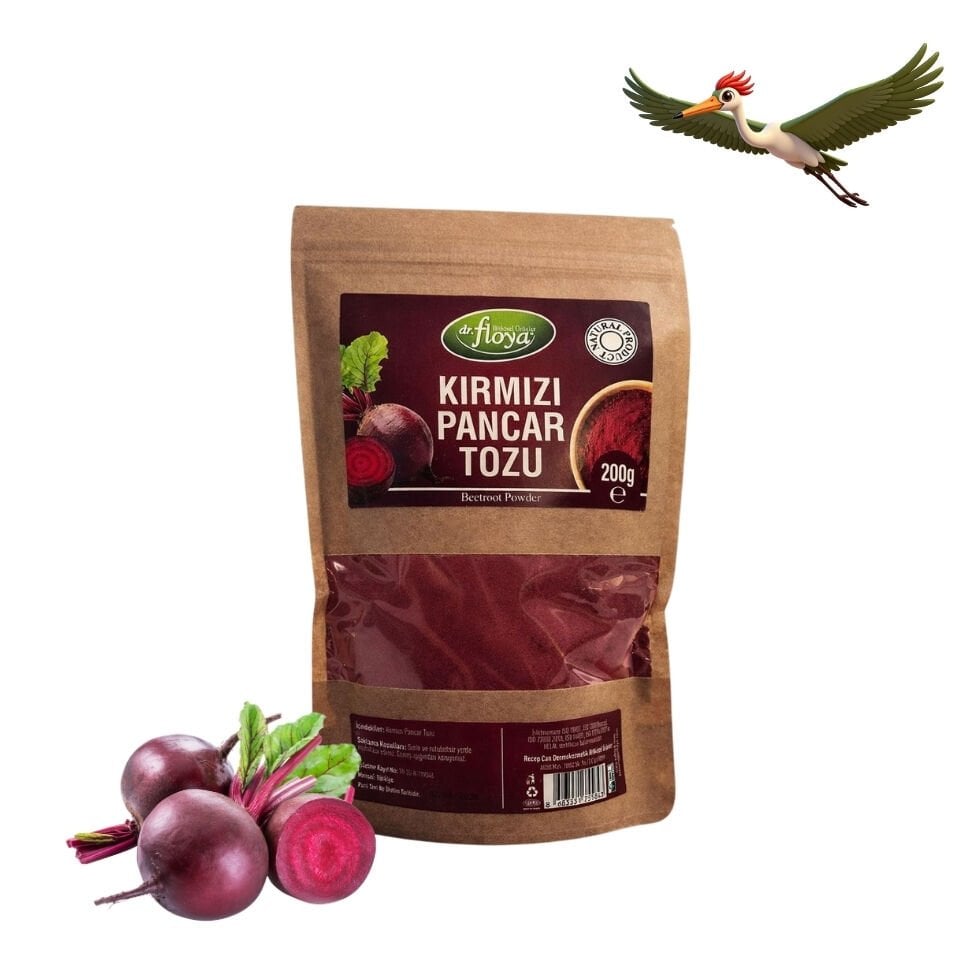 Dr. Floya Kırmızı Pancar Tozu - 200 Gr.
