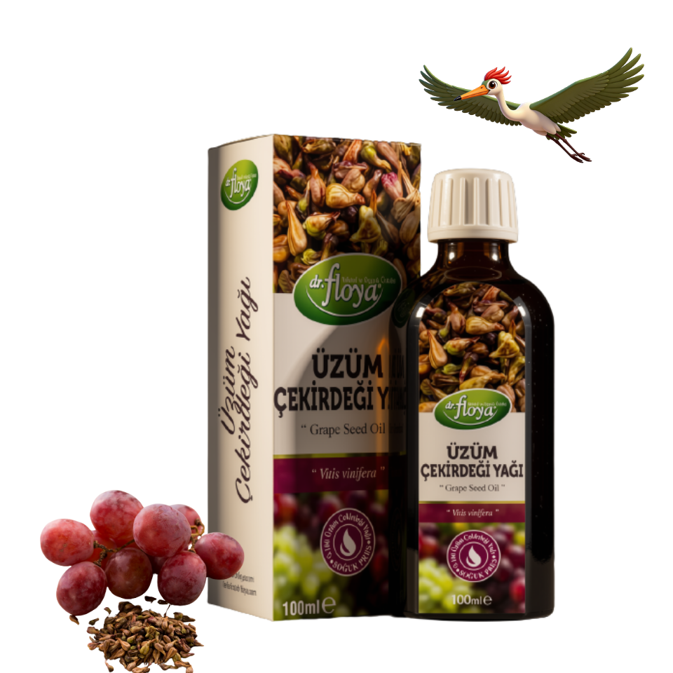 Dr. Floya Üzüm Çekirdeği Yağı - 100 ml.